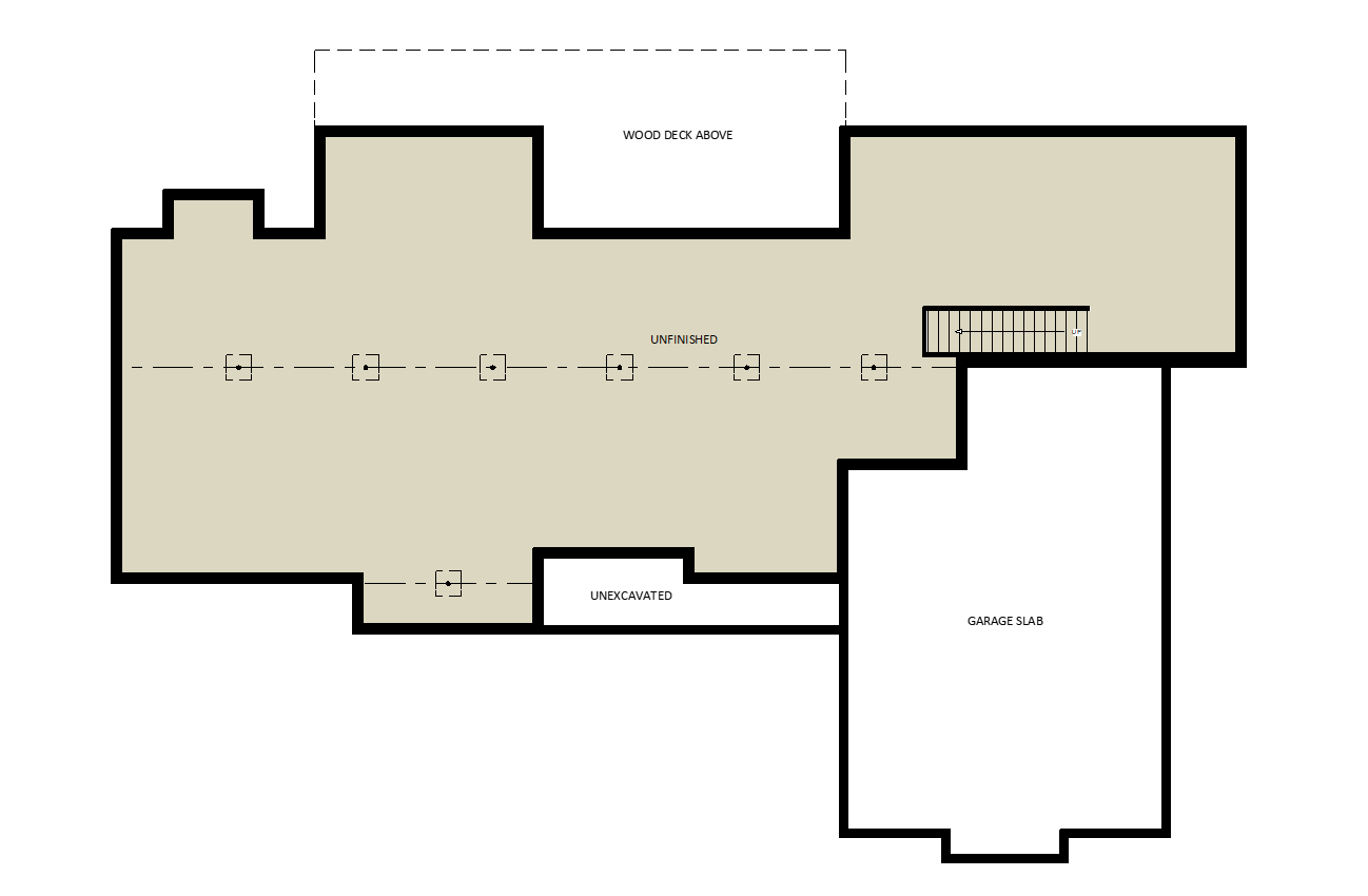Mineral PointLower Level Floor Plan